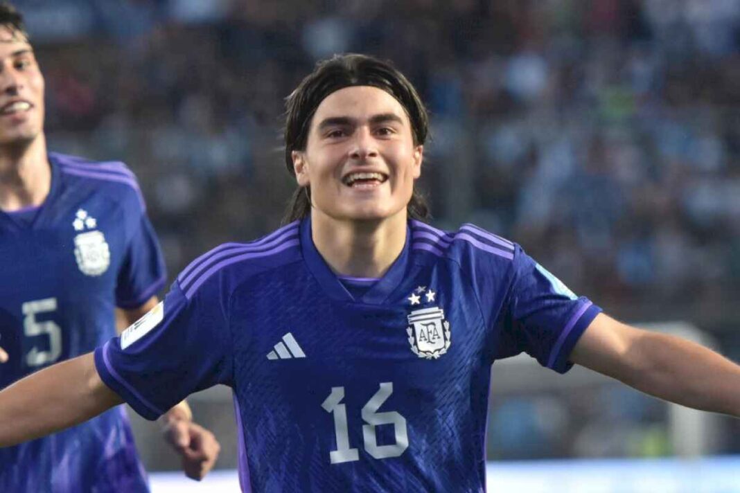 quien-es-luka-romero,-la-figura-de-la-seleccion-argentina-sub-20-que-busca-boca