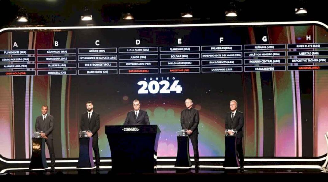 sorteo-copa-libertadores-2024:-asi-quedaron-los-grupos