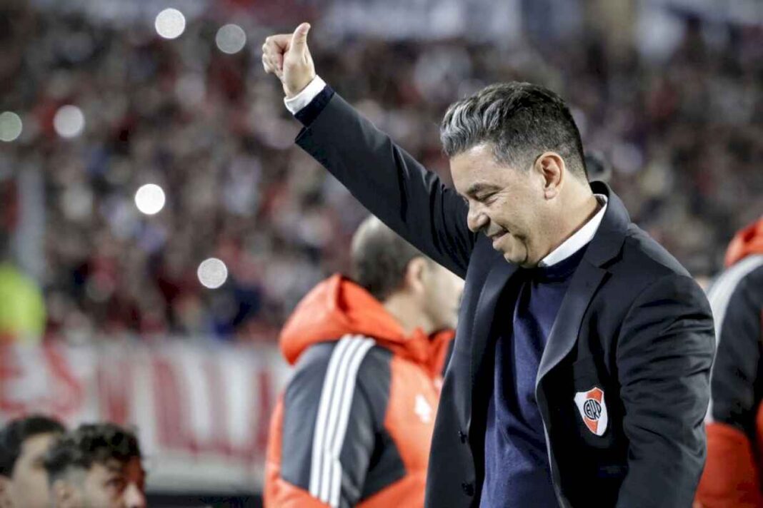 liga-profesional:-river-celebro-el-regreso-de-gallardo,-pero-no-le-pudo-ganar-a-huracan