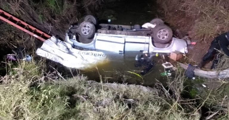 Trágico vuelco en la «curva de la muerte» de la ruta 33: fallecieron una mujer y una nena de 4 años