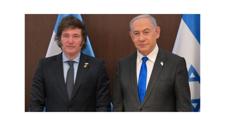 Javier Milei se reunirá con el primer ministro israelí Benjamín Netanyahu