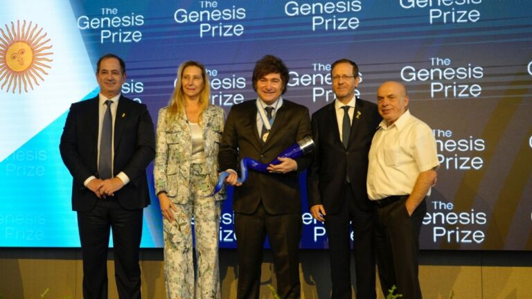 Por qué Javier Milei recibió el premio Nobel Judío