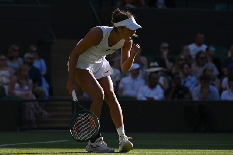 Solana Sierra, la soñadora «nómade» con influencia de Nadal, está en tercera ronda de Wimbledon