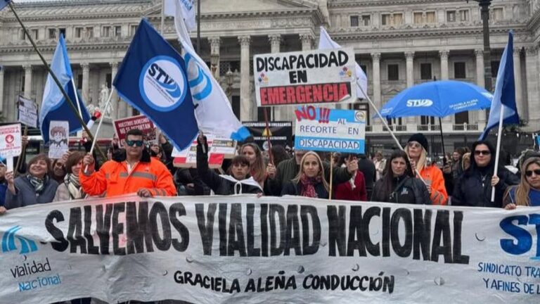 Trabajadores viales pidieron apoyo a gobernadores y legisladores tras el cierre de Vialidad