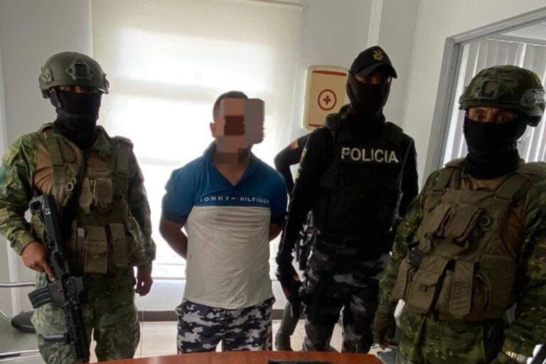 Capturan a alias Gordo Lucho, narcoterrorista de Los Choneros en Portoviejo