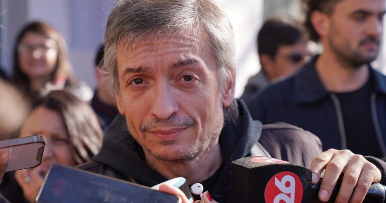 Máximo Kirchner dice que le «preocupa más lo que hace Toto Caputo» que la hermana del Presidente