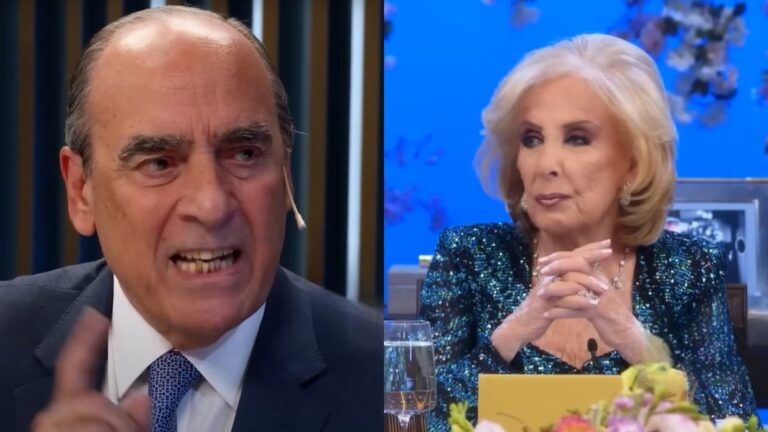 Mirtha Legrand cruzó a Guillermo Francos por la crisis económica: «La gente les va a votar en contra