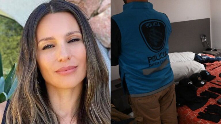 Robo a Pampita: hay ocho detenidos tras allanamientos en los barrios de Congreso y La Boca