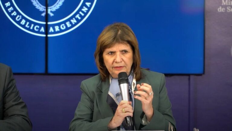 Patricia Bullrich apuntó contra Axel Kicillof y aseguró que debe «hacerse cargo del problema de inseguridad en la provincia de Buenos Aires»