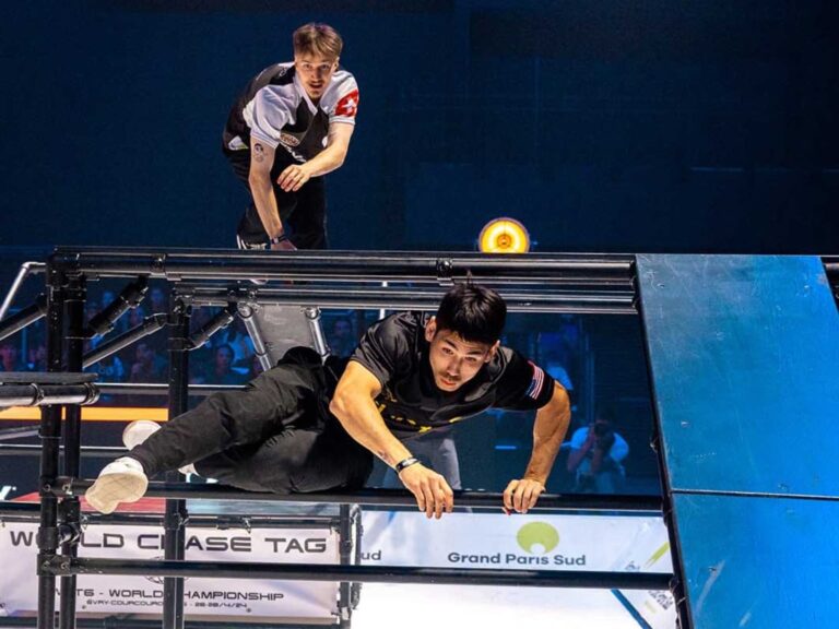 Chase Tag, el curioso campeonato que llega a la Argentina y que combina Parkour con… la mancha!