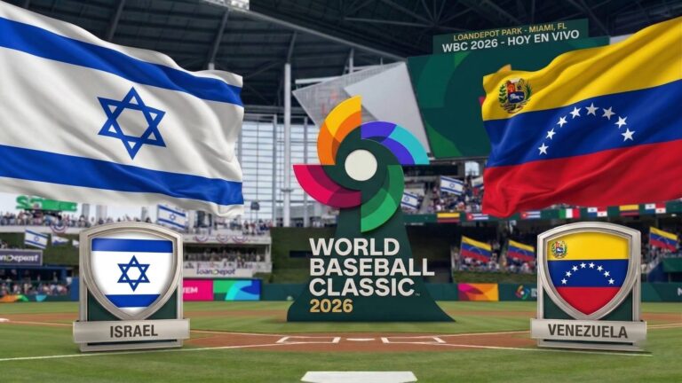 Venezuela vs. Israel, en vivo: la transmisión del Clásico Mundial de Béisbol, hoy en Miami