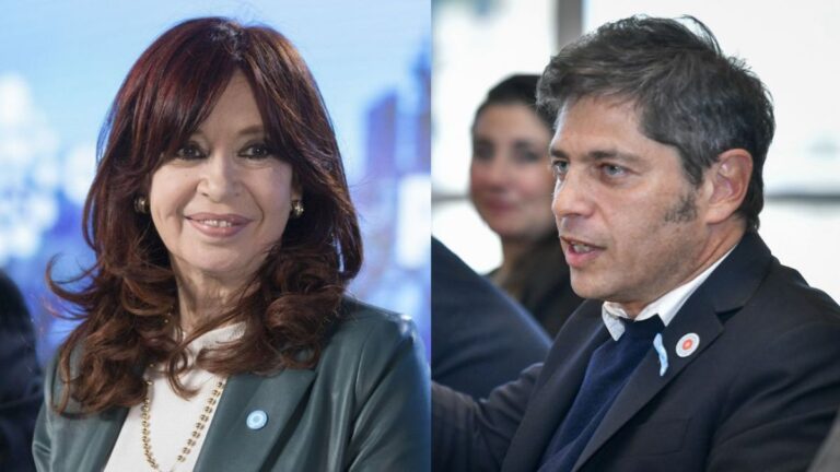 Cristina Kirchner en Comodoro Py: Axel Kicillof y otros dirigentes manifestaron su apoyo