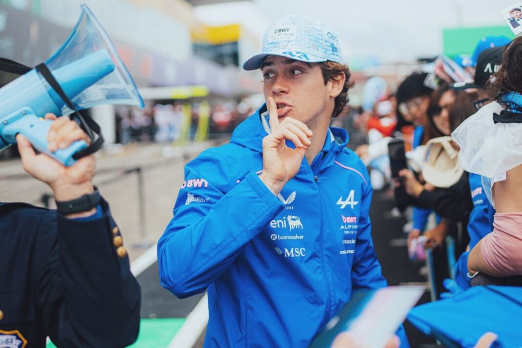 Vista aérea del circuito de Suzuka durante los entrenamientos de la Fórmula 1.