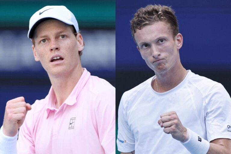 Lehecka y Sinner definirán el Masters 1000 de Miami 2026