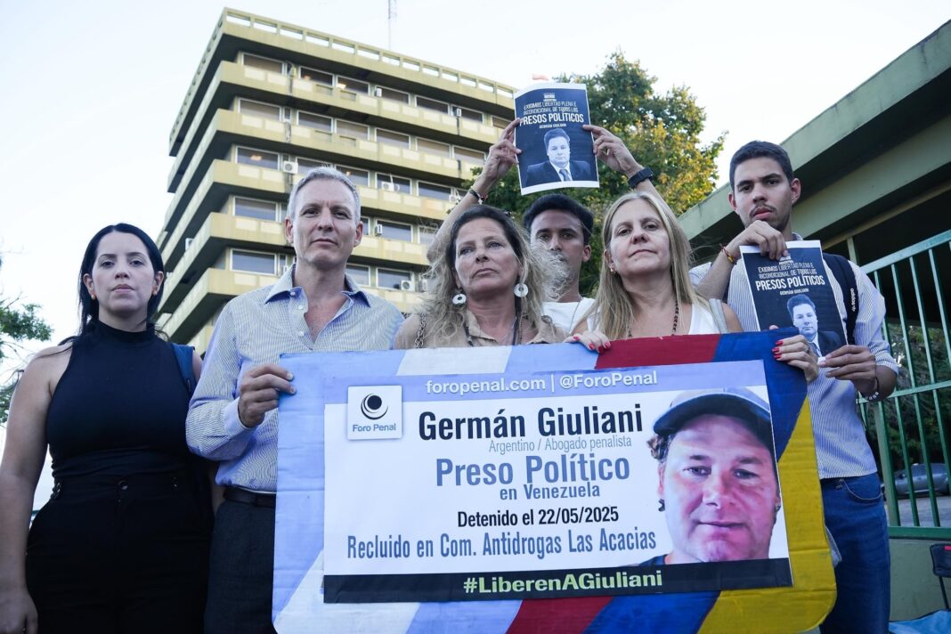 Familia de Germán Giuliani presenta denuncia ante la CIDH por su detención en Venezuela