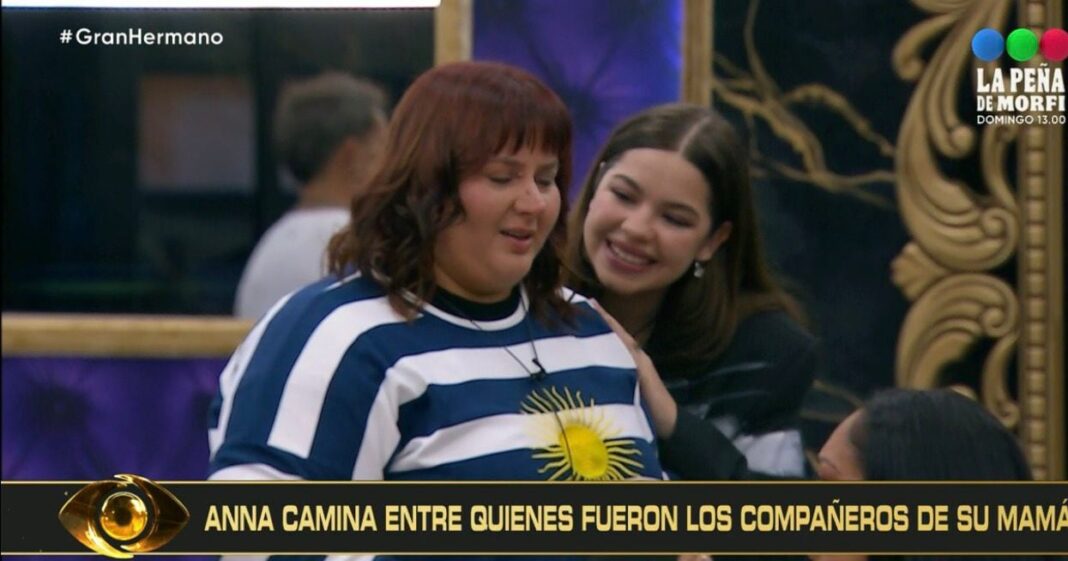 Logo o escena del programa Gran Hermano en la pantalla de televisión con gráfico de rating