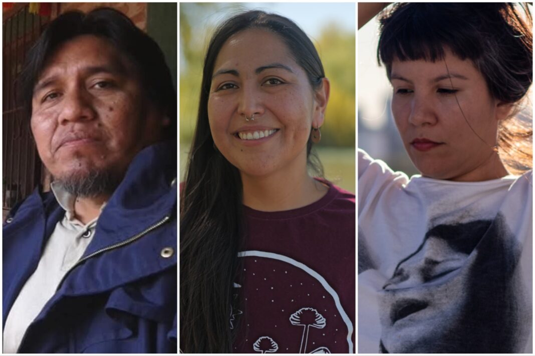 Portada del poemario ganador Tañhi iyahinpho / Cuando despierta el monte