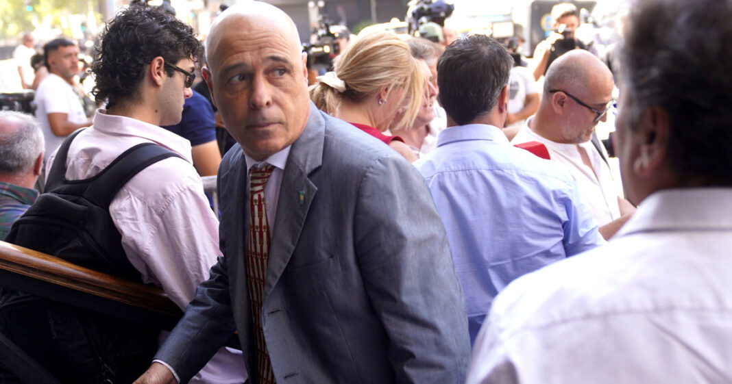 Senador nacional Bartolomé Abdala en el Congreso de la Nación Argentina.