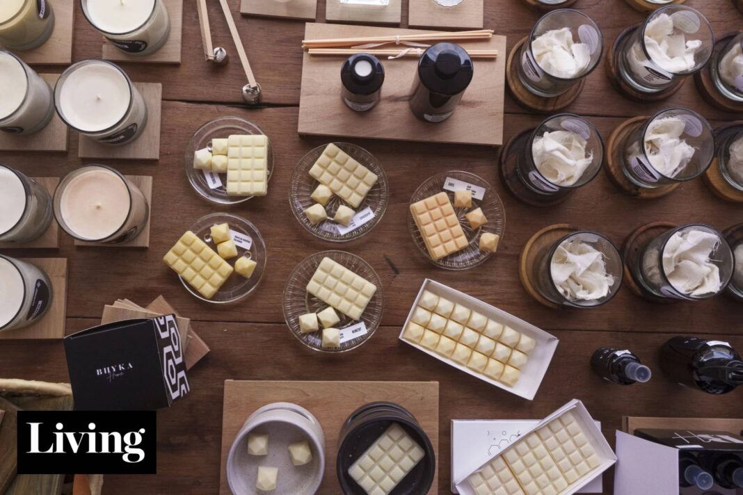 Stand de productos de diseño y artesanía en Experiencia Living 2026