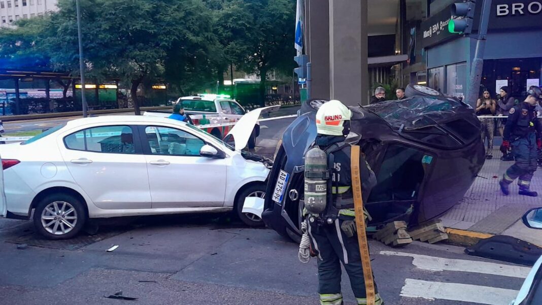 Accidentes de tránsito en la Ciudad de Buenos Aires durante el feriado del 25 de mayo