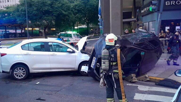 Accidentes de tránsito en la Ciudad de Buenos Aires durante el feriado del 25 de mayo