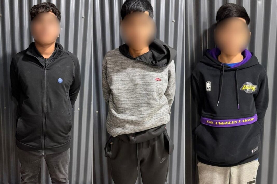 Policía de la Ciudad detiene a tres menores en Ciudad Oculta