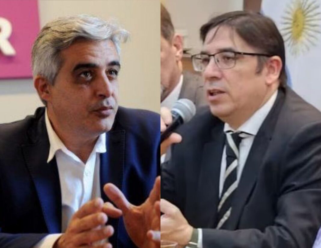 Alejandro Álvarez y Franco Bartolacci debaten en el programa A Dos Voces