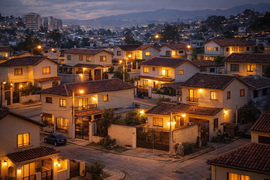 Líneas de transmisión eléctrica en Guatemala
