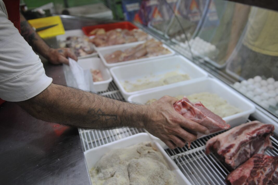 Gráfico de importaciones de carne en Argentina marzo récord