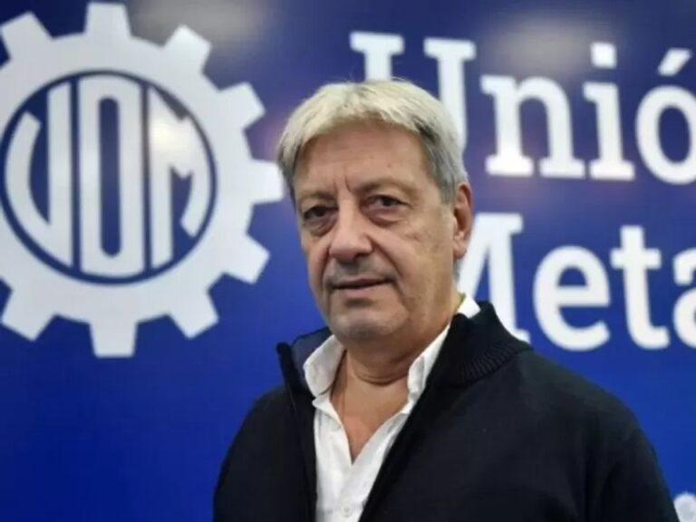 Abel Furlán, exsecretario general de la UOM