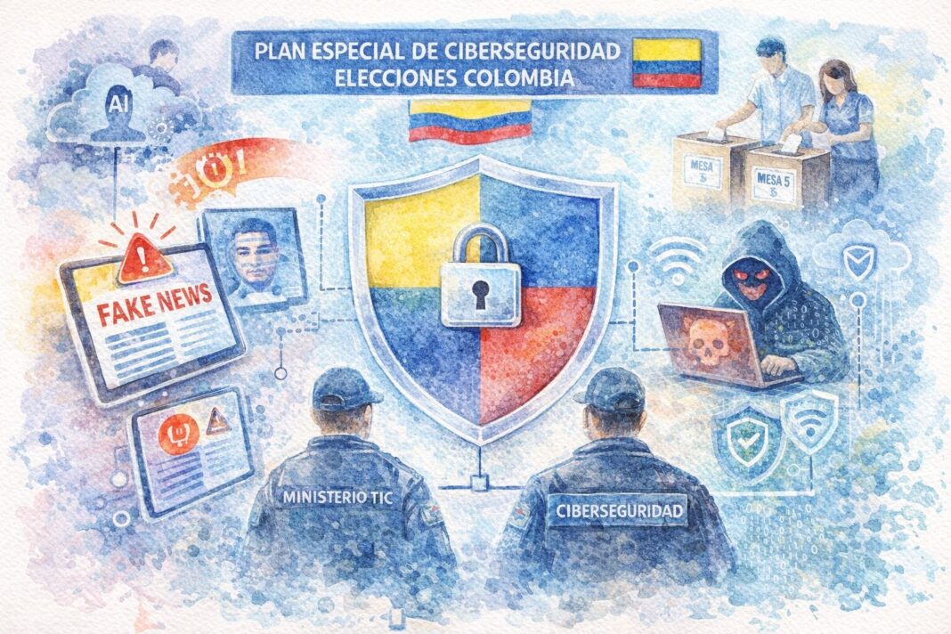 Ministerio TIC plan ciberseguridad elecciones 2026