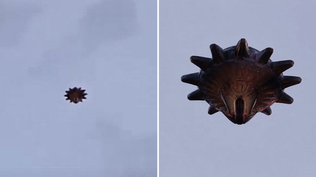 Objeto oscuro suspendido entre nubes en cielo de México, captado en video viral