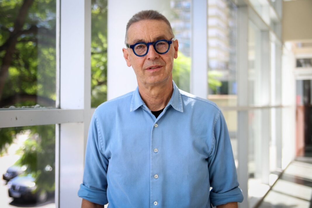 Otto Scharmer durante su seminario en Argentina