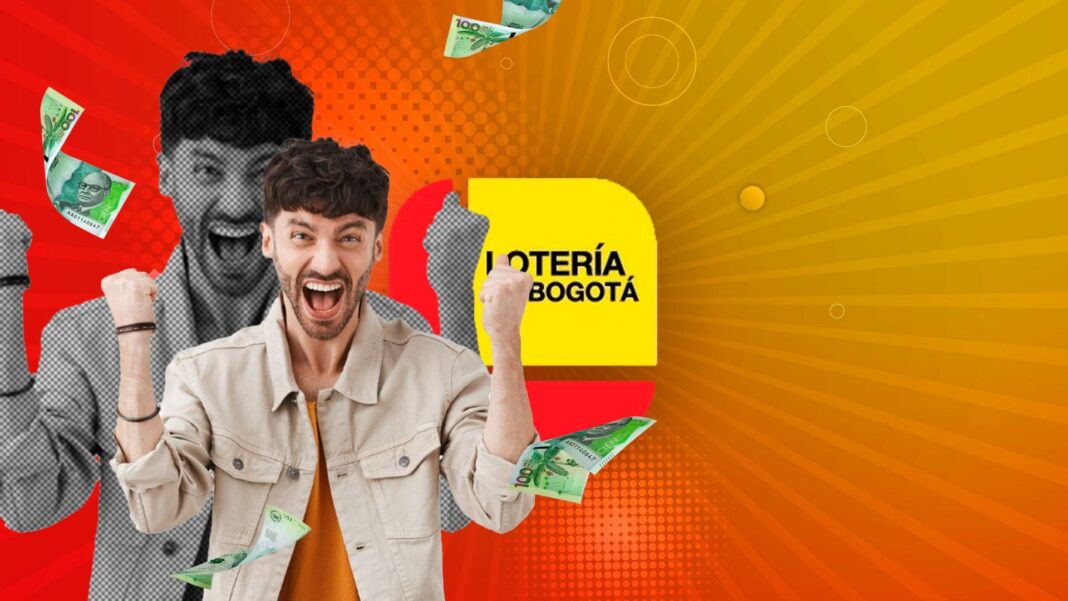 Boleto de la Lotería de Bogotá con los resultados del sorteo del 14 de mayo de 2026