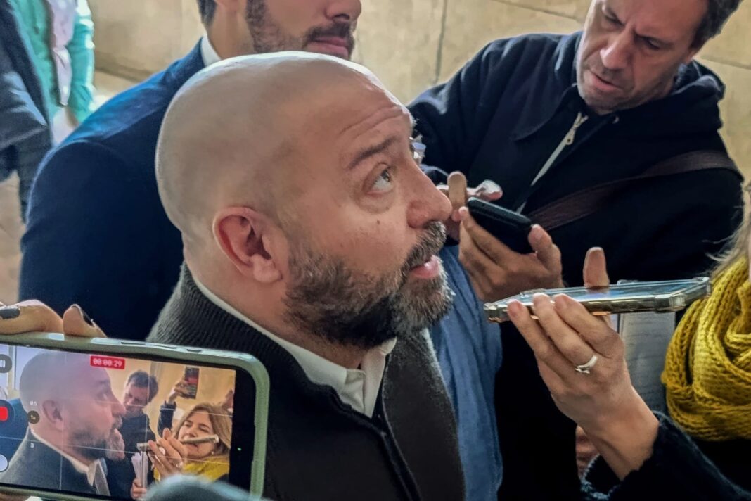 Spagnuolo en audiencia judicial