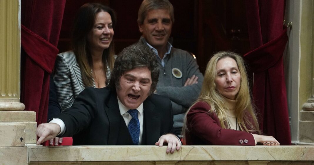 Reunión de Gabinete en Casa Rosada con Javier Milei y funcionarios