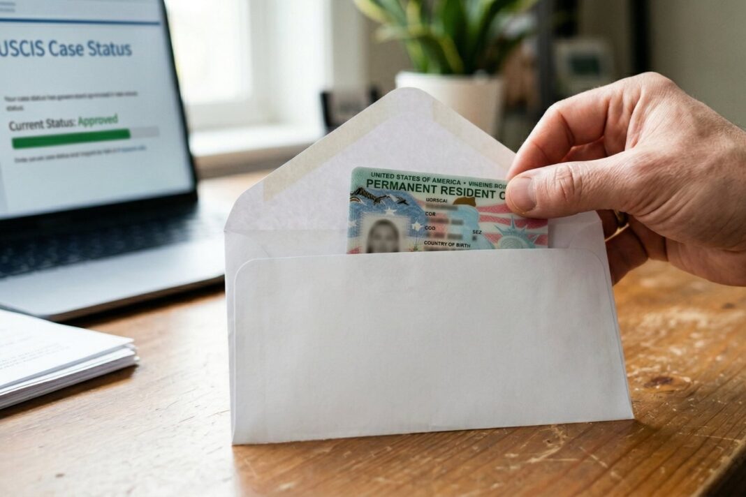Documento oficial de USCIS sobre regla de salida de EE.UU. para green card