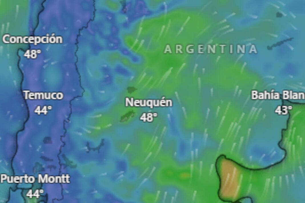 Mapa de alertas meteorológicas del SMN para el 25 de junio