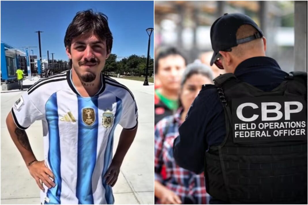 Alejo Ciganotto en Kansas City durante el Mundial 2026