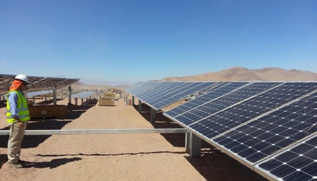 Parque solar fotovoltaico en Argentina