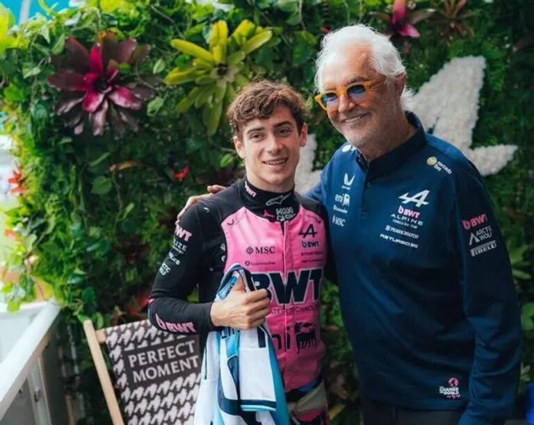 Franco Colapinto con el mono de Alpine en la Fórmula 1