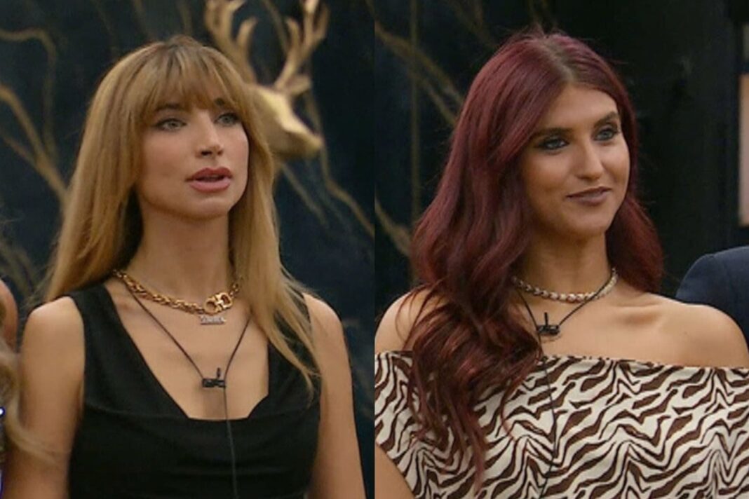 Catalina Tcherkaski durante la gala de eliminación de Gran Hermano