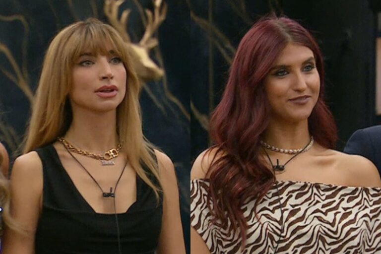 Catalina Tcherkaski durante la gala de eliminación de Gran Hermano