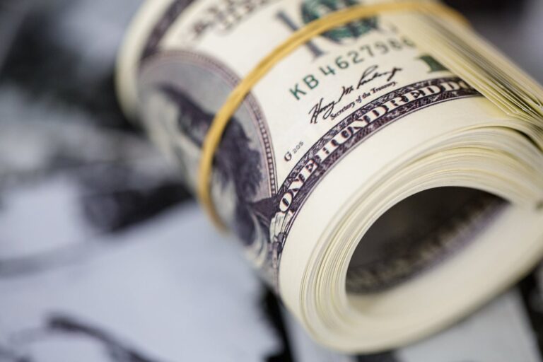 Cotización del dólar oficial y blue