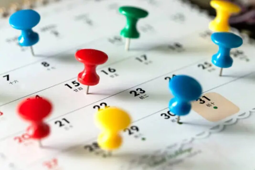 Calendario con fecha 15 de junio y efemérides destacadas