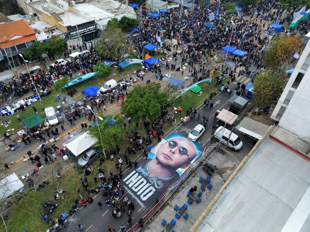 Fotografía del músico Carlos Indio Solari