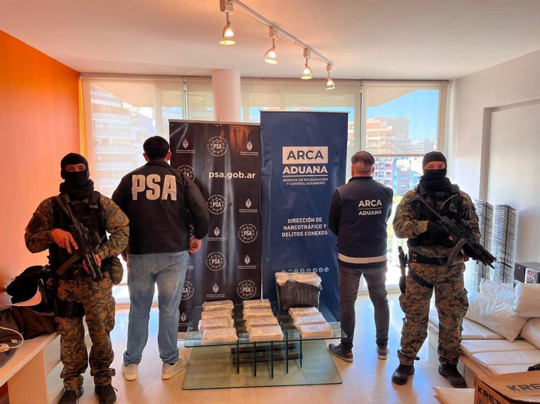 Departamento en Mansilla 3800, Palermo, donde se hallaron 12 kilos de cocaína