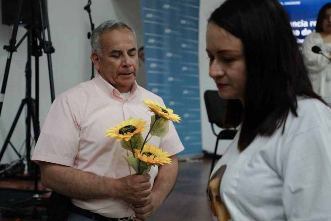 Audiencia pública de la JEP donde se leyó la sentencia contra el teniente coronel (r) Germán Alberto León Durán