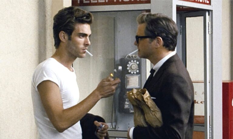 Jon Kortajarena en una escena de la película Un hombre soltero