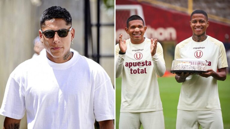 Raúl Ruidíaz durante un partido con la camiseta de Universitario de Deportes